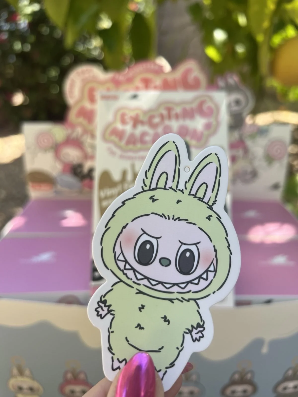 Authentic Pop Mart Labubus Exciting Macaron • POP MART The